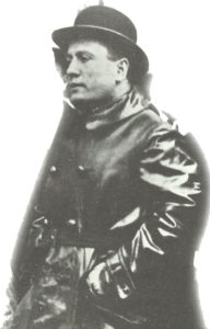 Benito Mussolini as leader of the Italian fascists