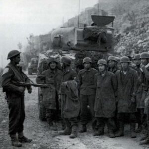 captured German Paratroopers Cassino