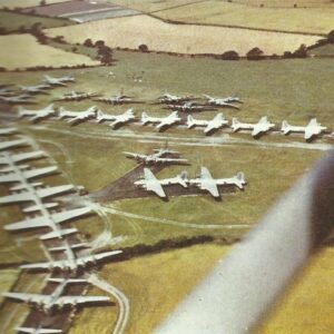 group of B-17 Flying Fortresses