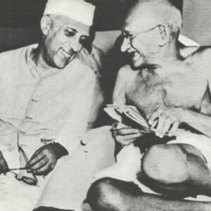 Nehru and Gandhi