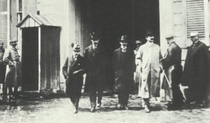 German delegation in Versailles