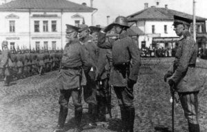 German troops in the Baltic States