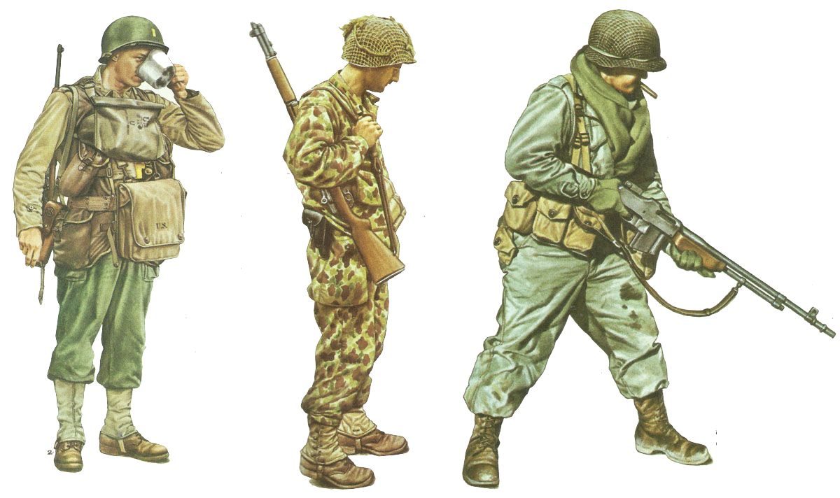 AIRBORNE CAMOUFLAGE TUNIC AND TROUSERS CB27095 21ST CENTURY 1:6TH SCALE WW2 U.S 