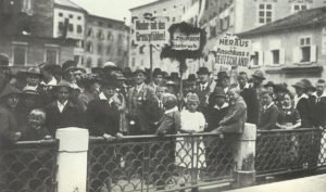 Austrians demand annexation to the German Reich