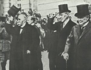 Council of Three  at Versailles.