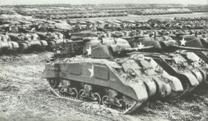 tanks prepared for invasion