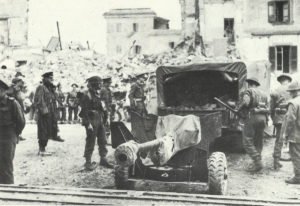 6-Pounder anti-tank gun Anzio