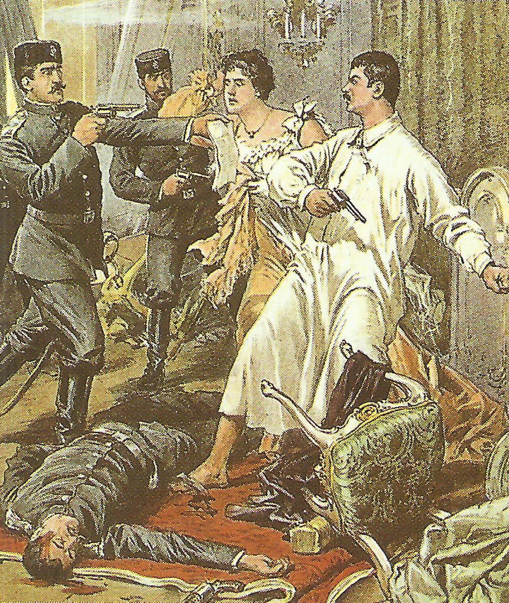 Murder of the Serbian king Alexander Obrenovic