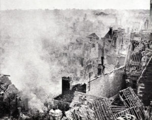 destroyed Caen
