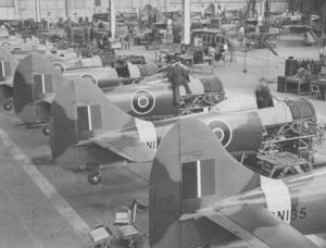 Final assembly of the Hawker Tempest