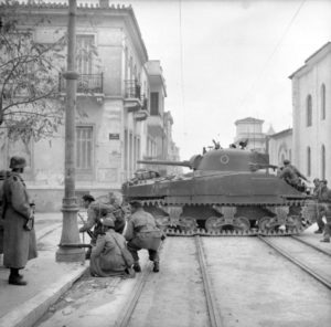 British troops  Athens 1944