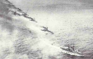 Spees Squadron in the Pacific Ocean