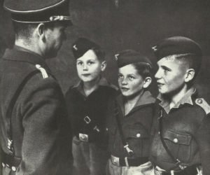 Young people and children indoctrinated Nazi-Germany