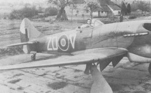 Tempest V of the 222nd Squadron 1945
