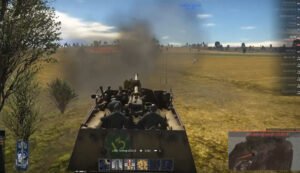 Nashorn in action on the Kursk map