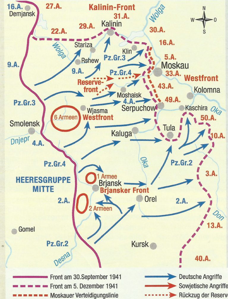 Eastern Front 1941 and German Orders of Battle from September > WW2 Weapons