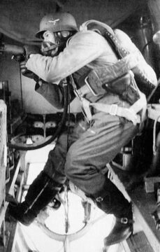 He 111 waist gunner