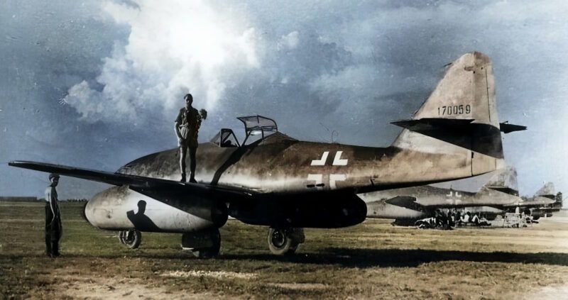 Me 262 of  Fritz Mueller