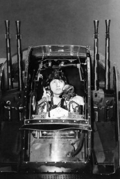 rear gunner of a Lancaster bomber