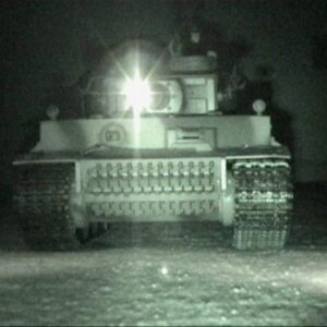 Tiger I at night